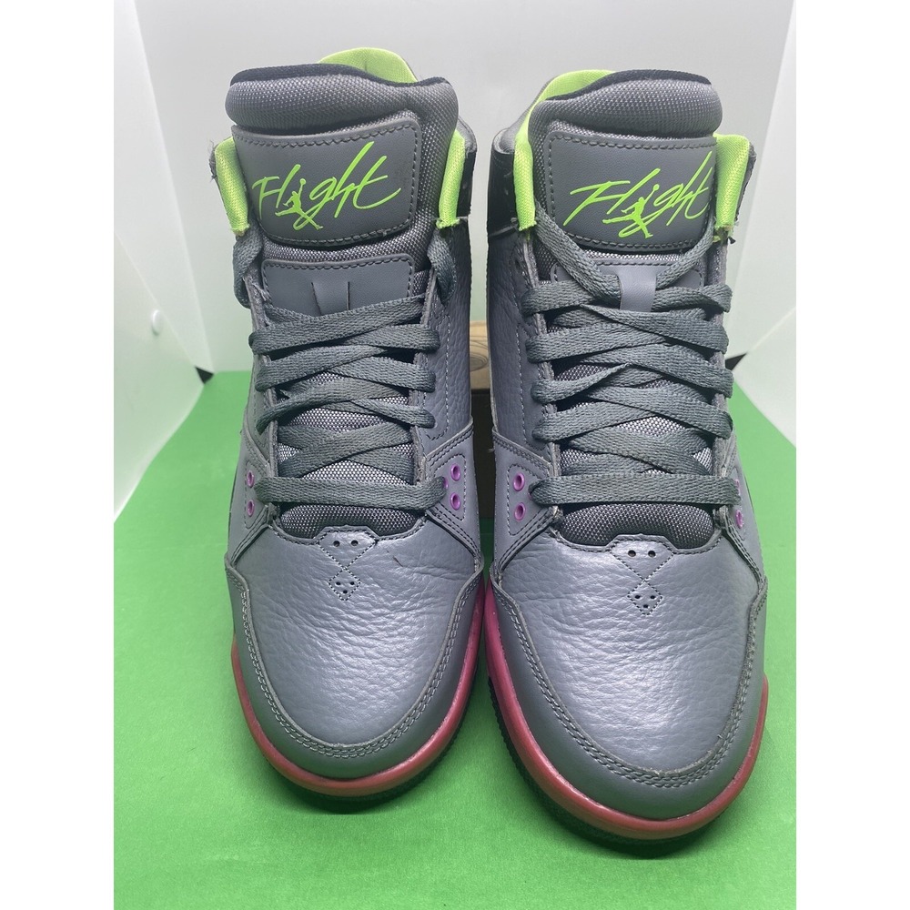 Men's Jordan Flight Origin Basketball Shoes, 599593 090 Cool Grey/BlK. Size 8 US